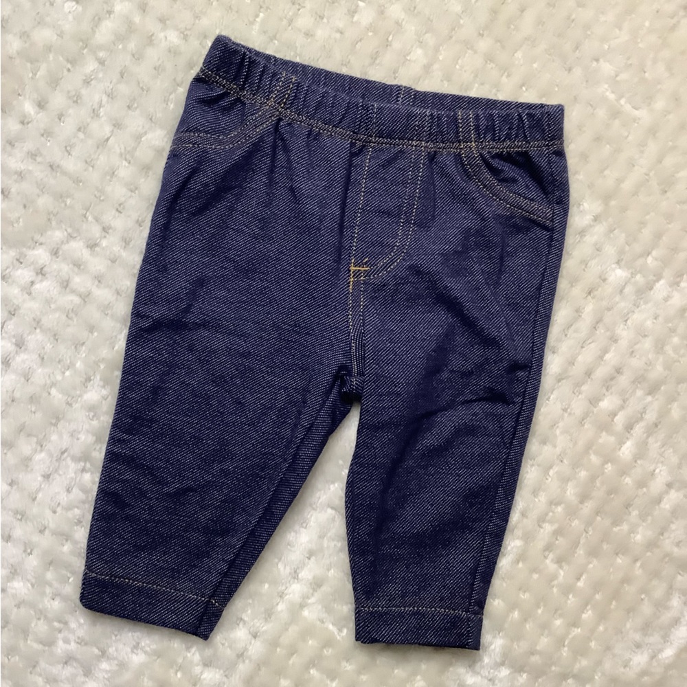 Carters Jean Look Leggings 3 month 3M